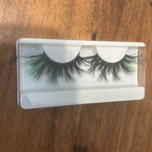 Lime Green long lashes